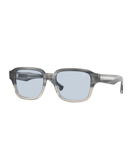 Burberry Black Be4484 420872 Sunglasses Acetate Squared Normal for men