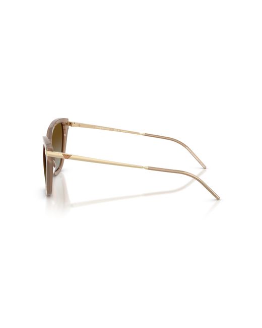 Emporio Armani Black Ea4251 6263T5 Sunglasses Acetate Cat Eye Polarized Shaded