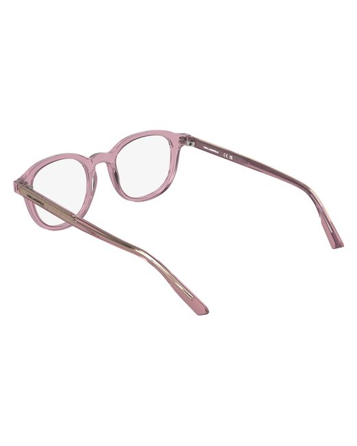 Karl Lagerfeld Black Kl6235 601 Optical Frames Acetate Geometric Normal