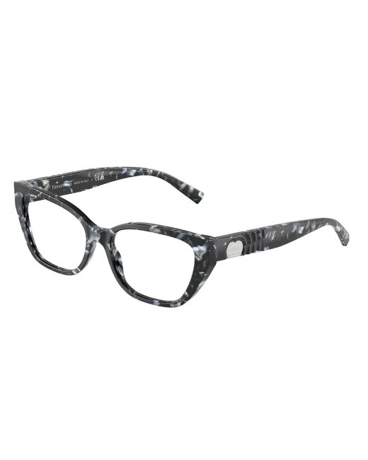 Tiffany & Co Black Tf2259 8428 Optical Frames Acetate Cat Eye Normal