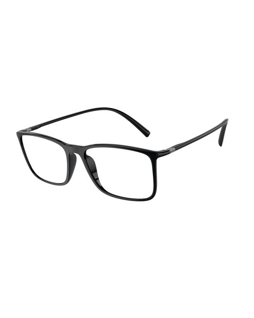 Giorgio Armani Black Ar7244U L5001 Optical Frames Injected Squared for men