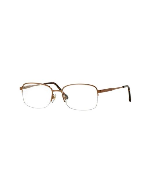 Sferoflex Black Sf2260 476 Optical Frames Metal Round for men