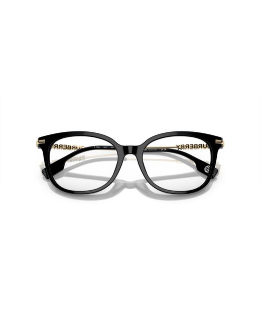 Burberry Black Be2391 3001 Optical Frames Acetate Transparent Squared Normal