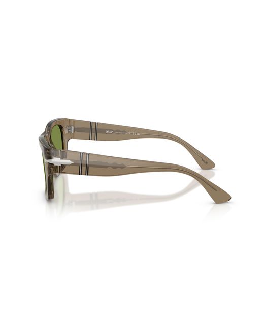Persol Green Po3384S 12284E Sunglasses Acetate Squared Normal
