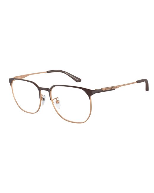 Emporio Armani Black Ea1158D 3201 Optical Frames Metal Transparent Pantos Normal for men