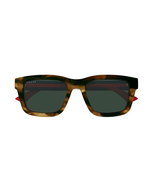 Gucci Black Gg1869S 003 Sunglasses Acetate Squared for men