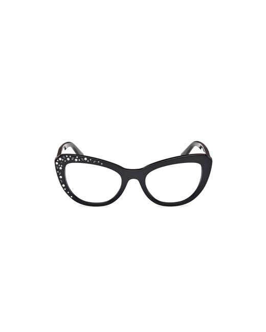 Guess Black Gm50016 001 Optical Frames Acetate Cat Eye Normal