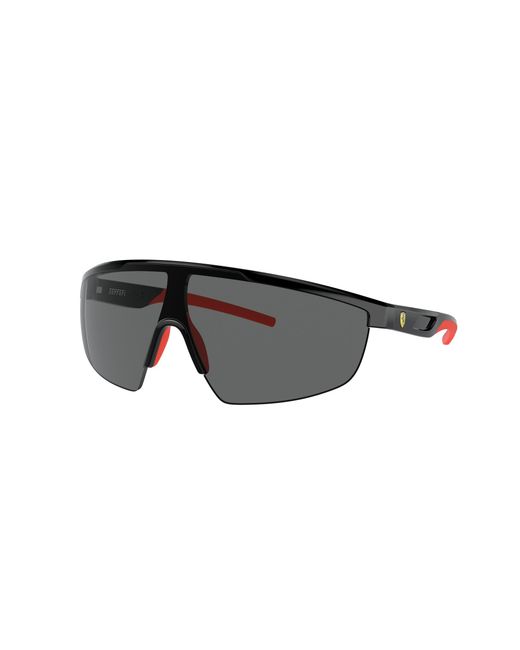 FERRARI SCUDERIA Black Fz6005U 501/87 Sunglasses Injected Squared Normal