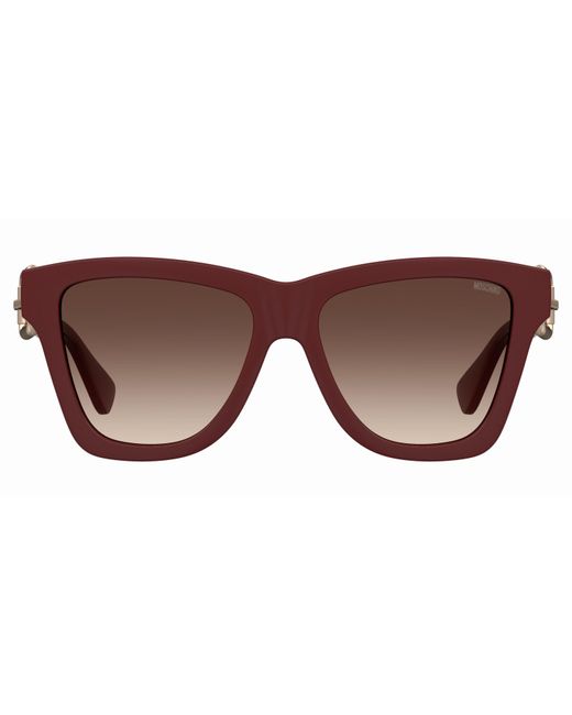 Moschino Black Mos131/S Lhf/Ha Sunglasses Injected Butterfly Normal Shaded