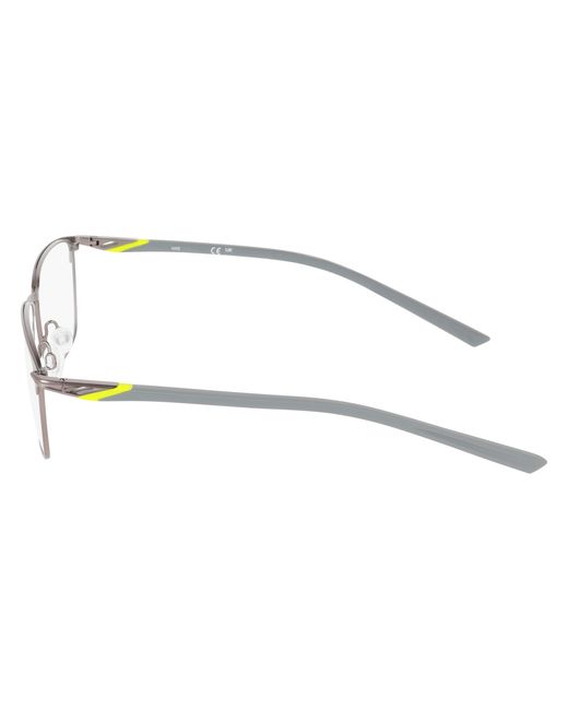 Nike Black 6066 070 Optical Frames Titanium Squared Normal for men