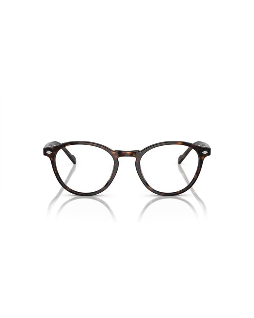 Vogue Eyewear Black Vo5326 W656 Optical Frames Acetate Round for men