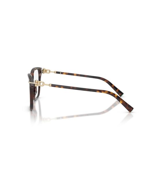 Tiffany & Co Black Tf2290Bu 8015 Optical Frames Acetate Transparent Squared Normal