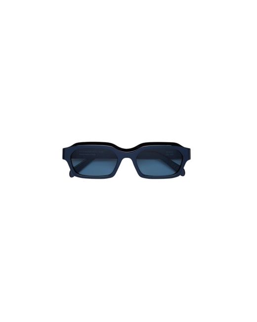 Retrosuperfuture Black Ajs Boletus Metallic Sunglasses Acetate Squared Normal