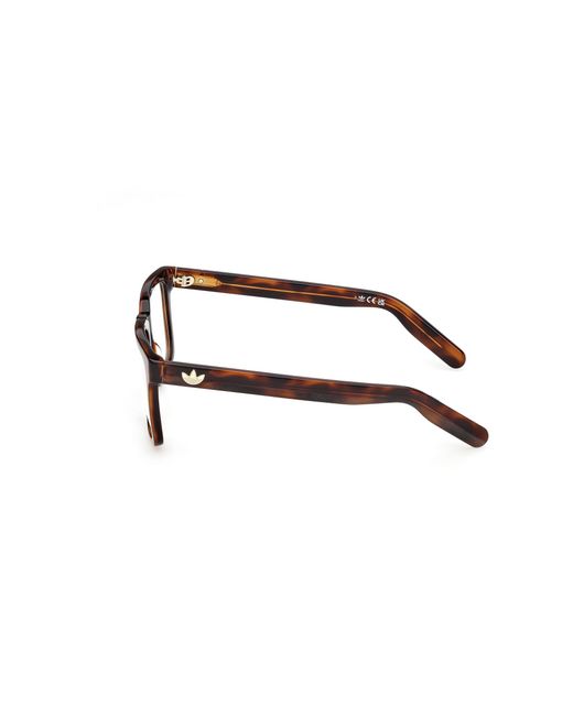 Adidas Black Or5124 052 Optical Frames Acetate Squared Normal for men