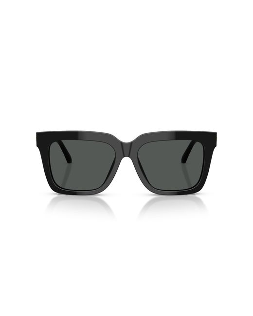 Versace Black Ve4498 Gb1/87 Sunglasses Acetate Squared Normal
