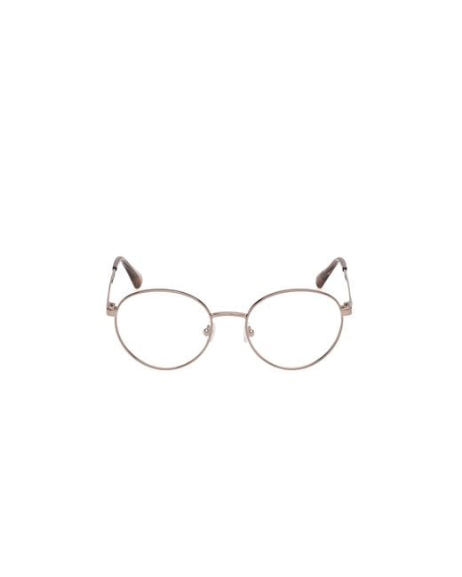 MAX&Co. Black Mo5230 34 Optical Frames Metal Round Normal