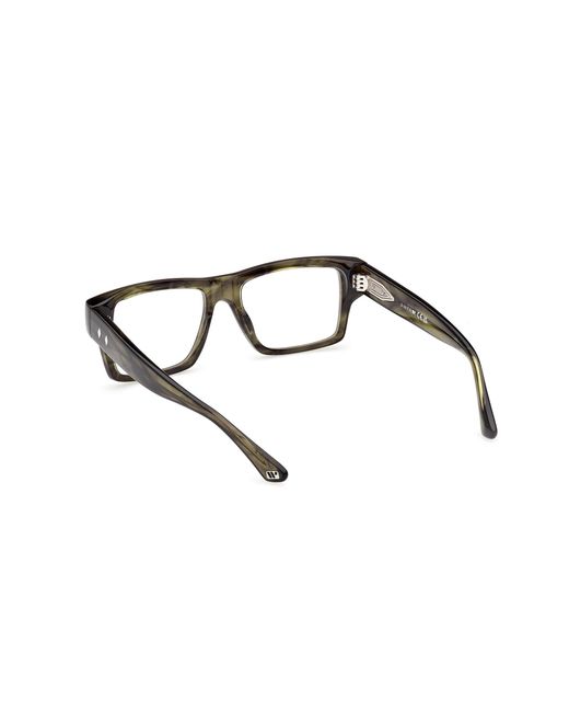 Web Black We5415 059 Optical Frames Acetate Squared Normal for men
