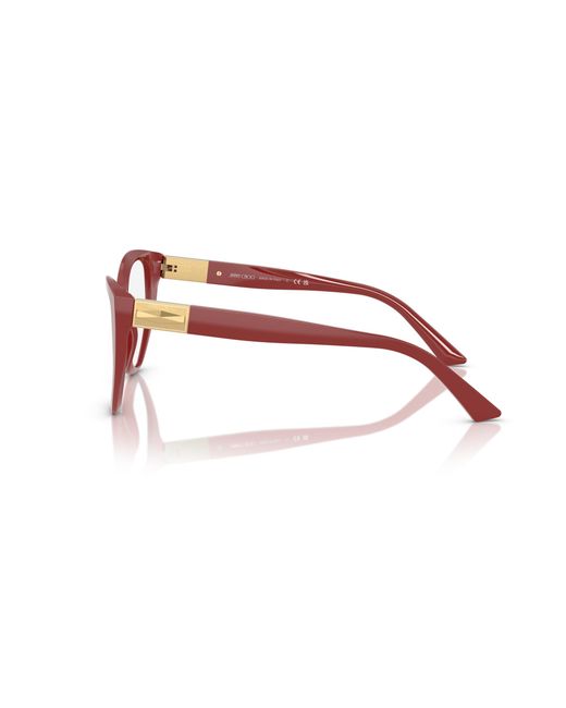 Jimmy Choo Black Jc3026 5013 Optical Frames Acetate Geometric Normal