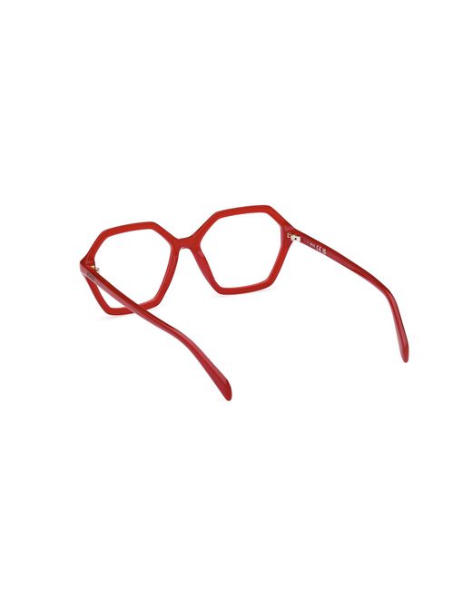 Emilio Pucci Black Ep5237 066 Optical Frames Acetate Geometric Normal