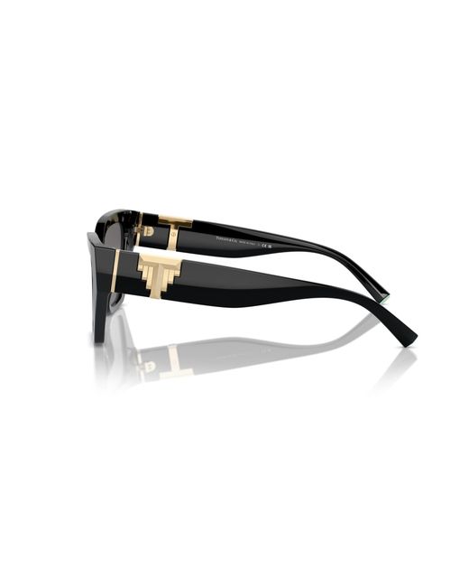Tiffany & Co Black Tf4218 800181 Sunglasses Acetate Cat Eye Polarized