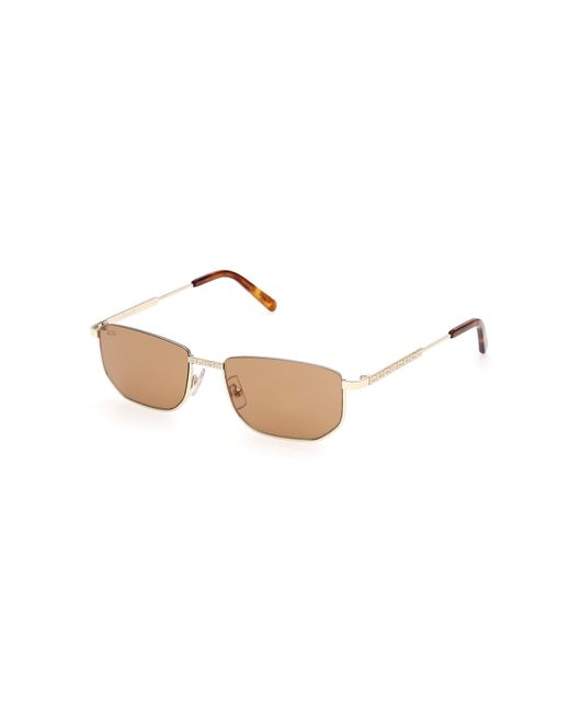 Gcds Black Gd0079 32J Sunglasses Metal Roviex Squared Normal