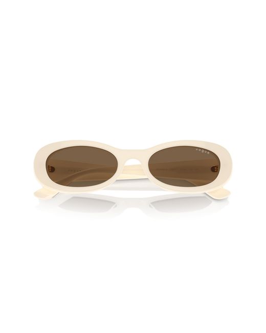 Vogue Eyewear Black Vo5582S 316773 Sunglasses Acetate Round Normal