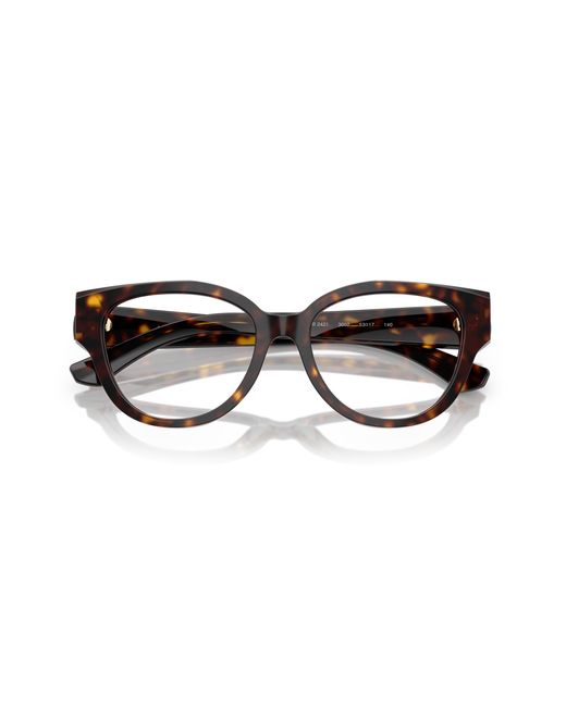 Burberry Black Be2421 3002 Optical Frames Acetate Pantos Normal