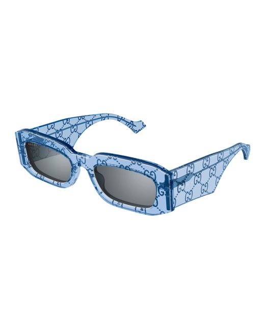 Gucci Blue Gg1426S 006 Sunglasses Acetate Squared for men