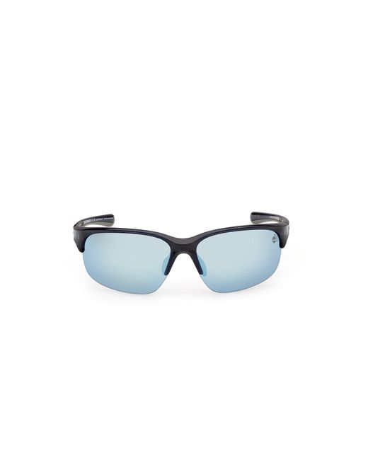 Timberland Black Tb00082 90D Sunglasses Injected Squared Polarized for men