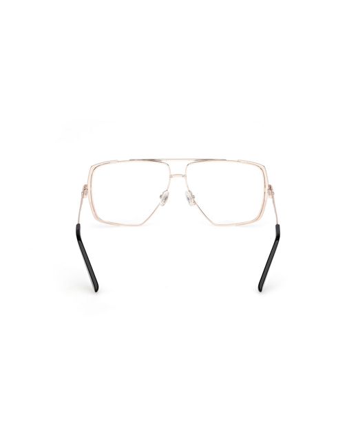 Guess Black Gu50248 002 Optical Frames Metal Squared Normal