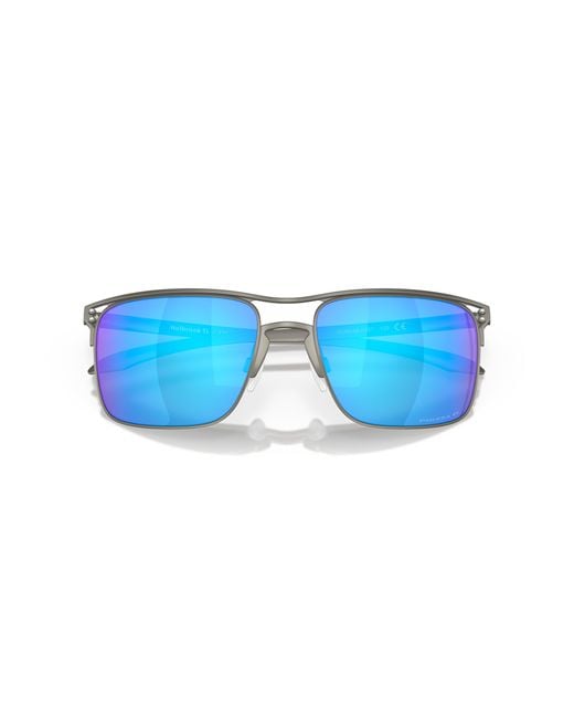Oakley Blue Oo6048 Holbrook Ti 604804 Sunglasses Titanium Squared Polarized Prizm for men