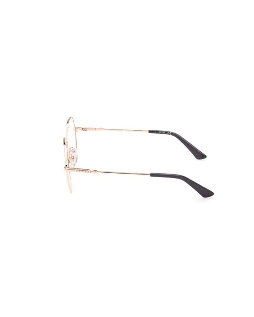 Guess Black Gu2934 028 Optical Frames Metal Geometric Normal