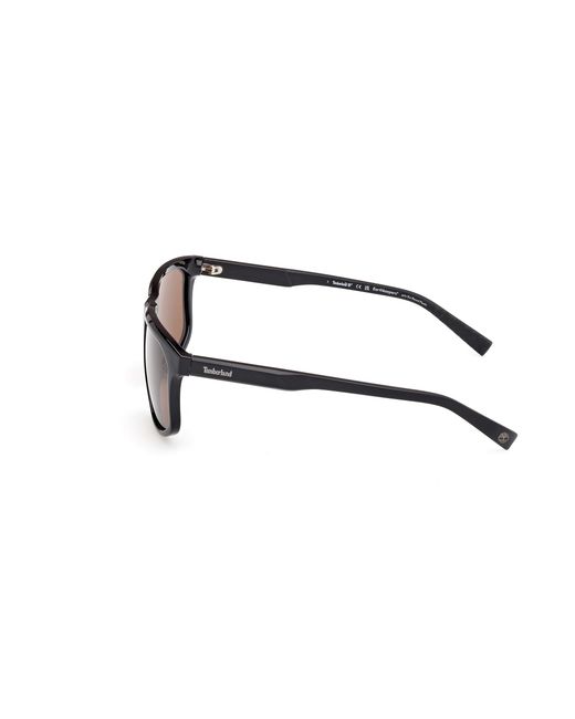 Timberland Black Tb00036-H 01H Sunglasses Injected Squared Polarized for men