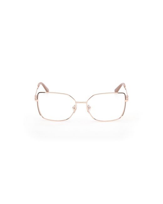Guess Black Gu50223 059 Optical Frames Metal Squared Normal