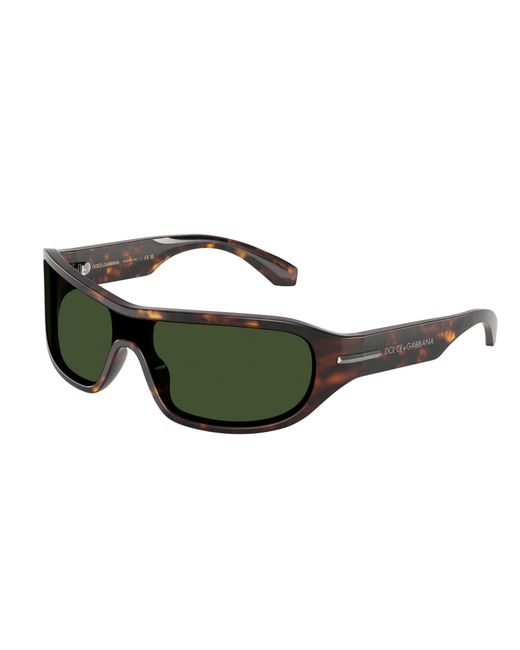 Dolce & Gabbana Green Dg4486 502/71 Sunglasses Acetate Squared Normal for men