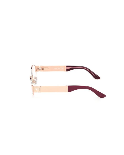 Guess Black Gu50314 028 Optical Frames Metal Round Normal