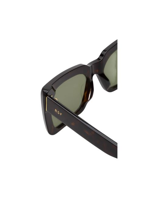 Retrosuperfuture Green Ik1 Senta Sunglasses Acetate Squared Normal