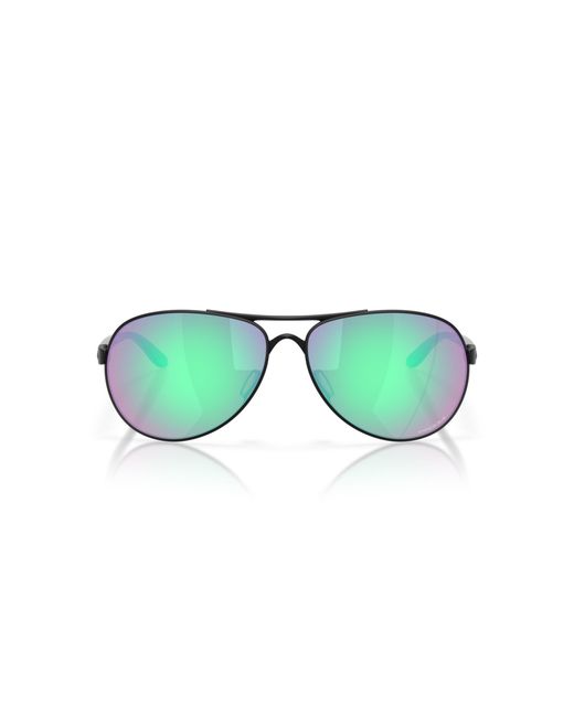 Oakley Black Oo4079 Feedback 407953 Sunglasses Metal Round Normal