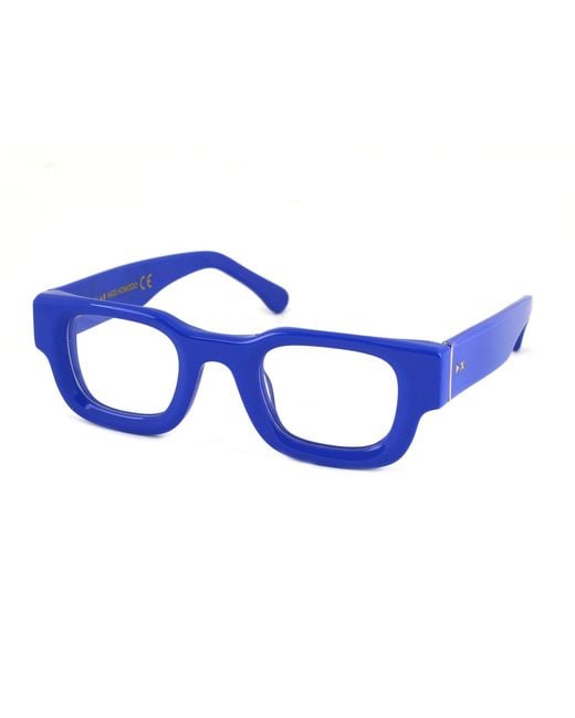 Xlab Black Komodo Fotocromatico Optical Frames Acetate Squared Anti-Glare Anti-Glare