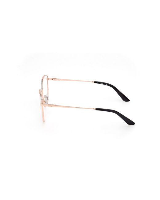 Guess Black Gu2825 072 Optical Frames Metal Squared Normal