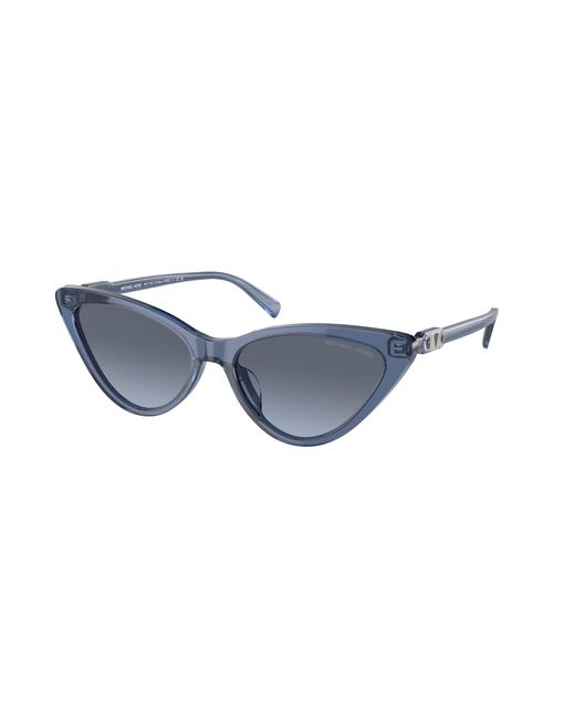 Michael Kors Black Mk2195U Harbour Island 39568F Sunglasses Acetate Cat Eye Normal Shaded