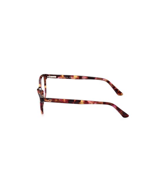 Guess Black Gu8270 071 Optical Frames Acetate Squared Normal