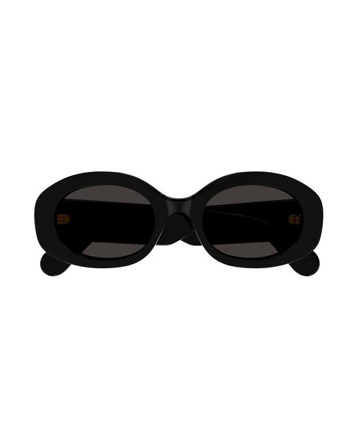 Chloé Black Ch0258S 001 Sunglasses Acetate Round
