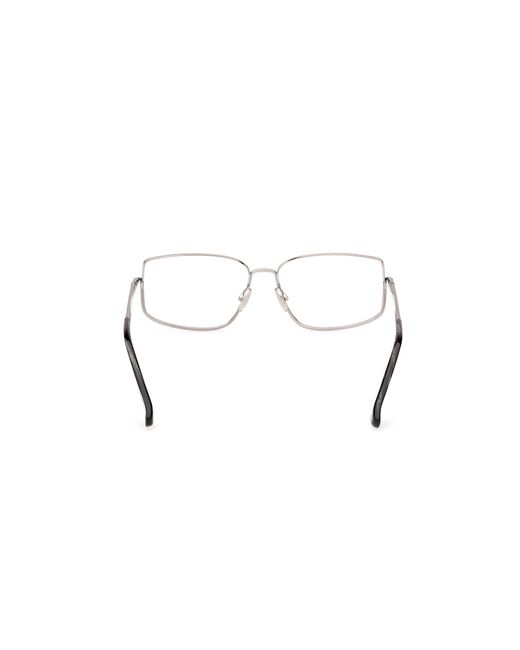 Max Mara Black Mm5203 014 Optical Frames Metal Squared Normal