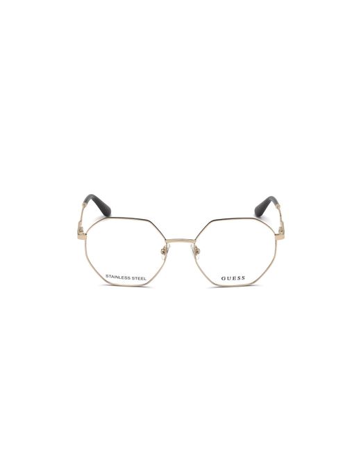 Guess Black Gu2849 032 Optical Frames Metal Geometric Normal
