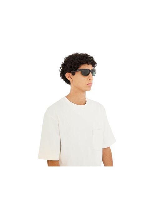 Retrosuperfuture Black 8Hq Thelonius 3627 Sunglasses Acetate Squared Normal