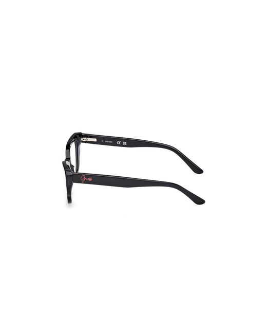 Guess Black Gu50264 001 Optical Frames Acetate Squared Normal