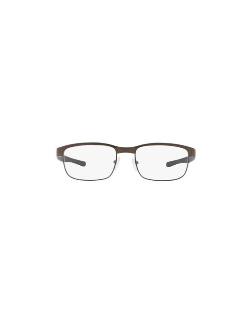 Oakley Black Ox5132 Surface Plate 513202 Optical Frames Titanium Squared for men