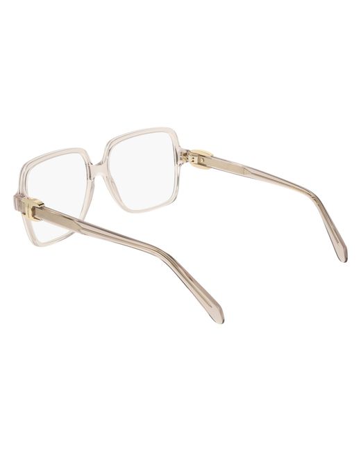 Ferragamo Black Sf3058 028 Optical Frames Acetate Squared Normal