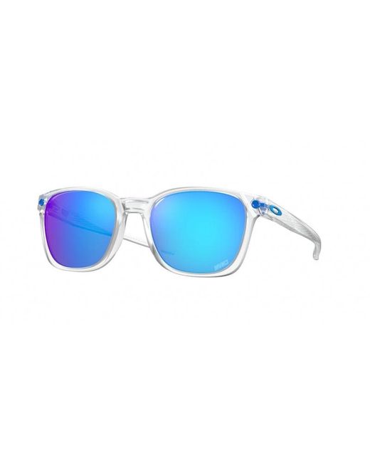 Oakley Blue Oo9018 Ojector 901811 Sunglasses Plastic Squared Prizm for men